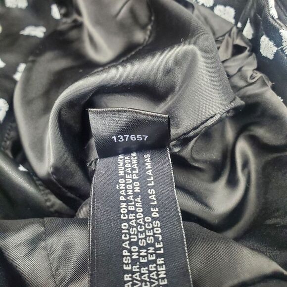 MICHAEL Michael Kors Leather Floral Moto Jacket Size Small - Picture 15 of 15